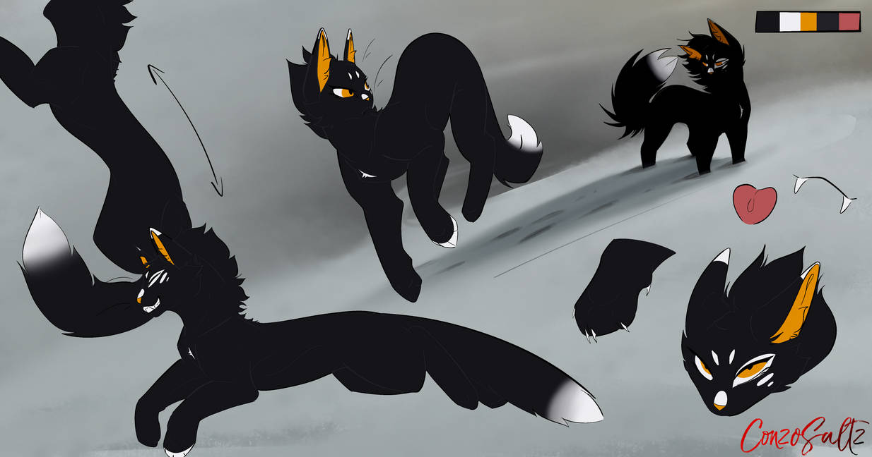 Spooked Reference Spookys reference sheet by ConzoSaltz on DeviantArt
