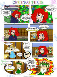 Comic- Christmas Spirits Pg 1