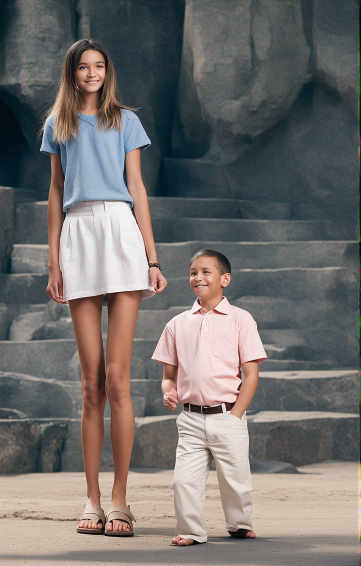 Just a little taller than her dwarf uncle by feork on DeviantArt