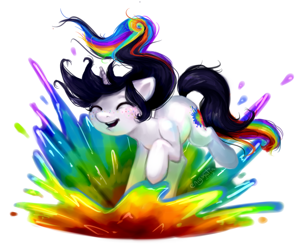 Pony Commission: Colour Splash