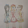 Candace, Stacy and Jenny as Oktoberfest girls