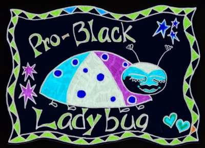 Ladybug Inverted Pro-Black Ladybug Inverted by whimsikat on DeviantArt