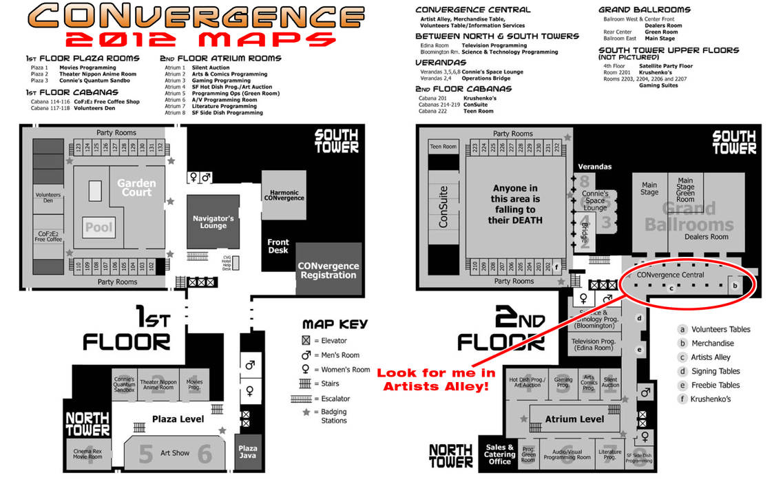 CONvergence 2012 Map by Phaeton99 on DeviantArt