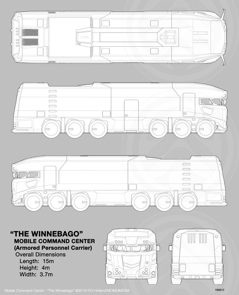 Mobile Command Center - Schematic by Phaeton99 on DeviantArt