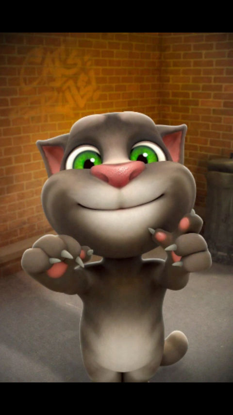 Talking Tom Scratches The Screen #1 by UP844TF22-Production on DeviantArt