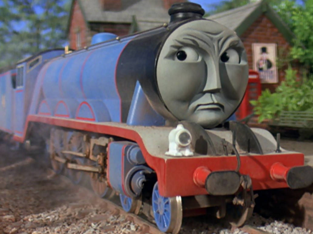 Gordon Front Grumpy Gordon Angry Face (2000) by UP844TF22-Production on DeviantArt