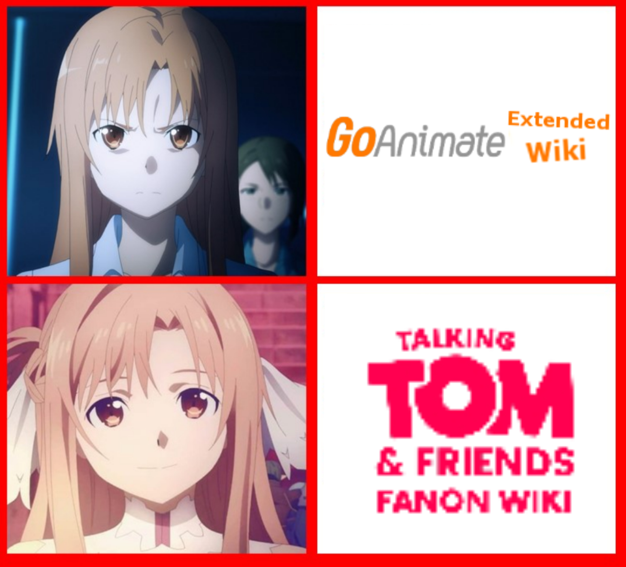Asuna Prefer Talking Tom And Friends Fanon Wiki by UP844TrainFans2022 on  DeviantArt