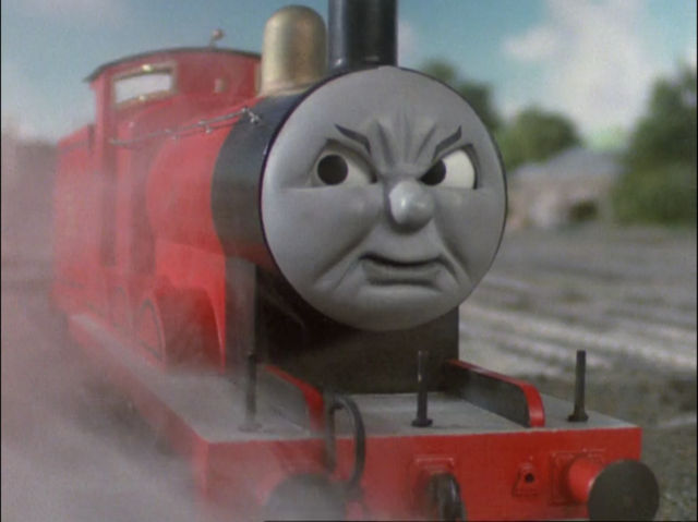 James Angry Face (1986) by UP844TF22-Production on DeviantArt