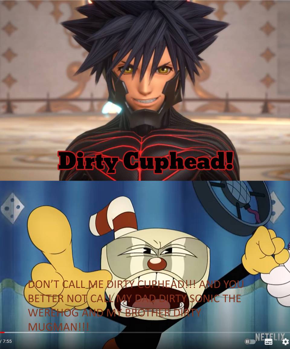 Vanitas Calls Cuphead Dirty Cuphead by UP844TrainFans2022 on