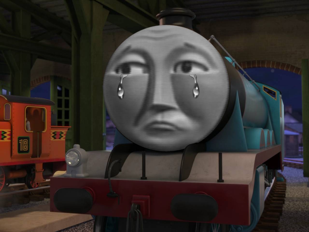 Thomas The Tank Engine Crying