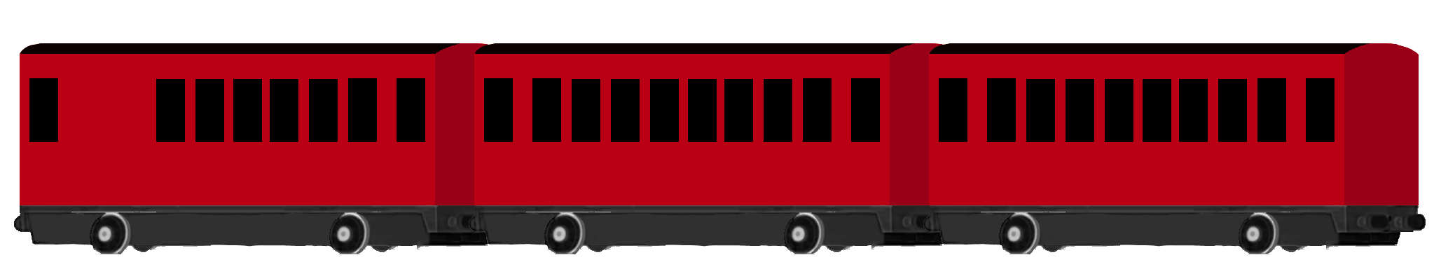 All Engines Go Red Branchline Coaches by UP844TF22-Production on DeviantArt