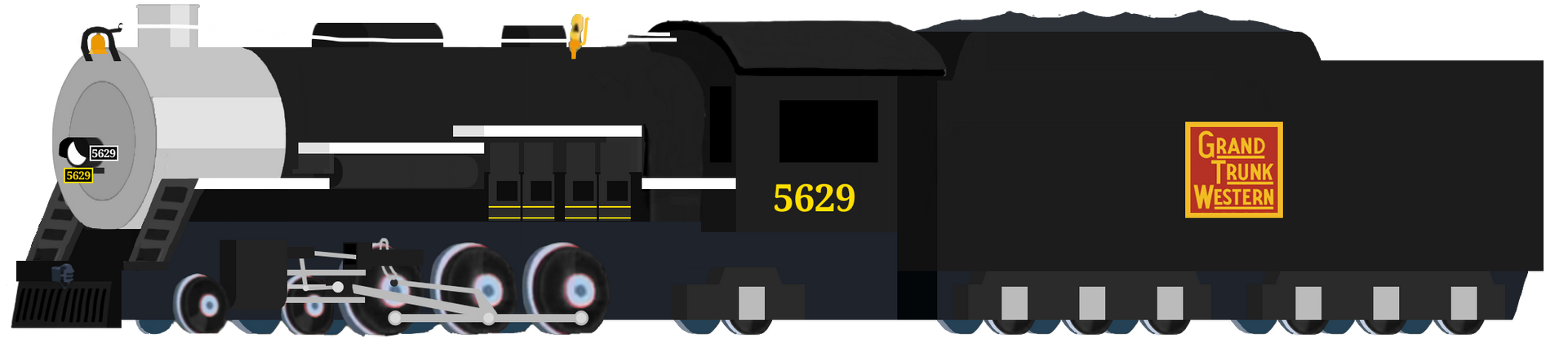 5629 All Engines Go Grand Trunk Western 5629 by UP844TF22-Production on ...
