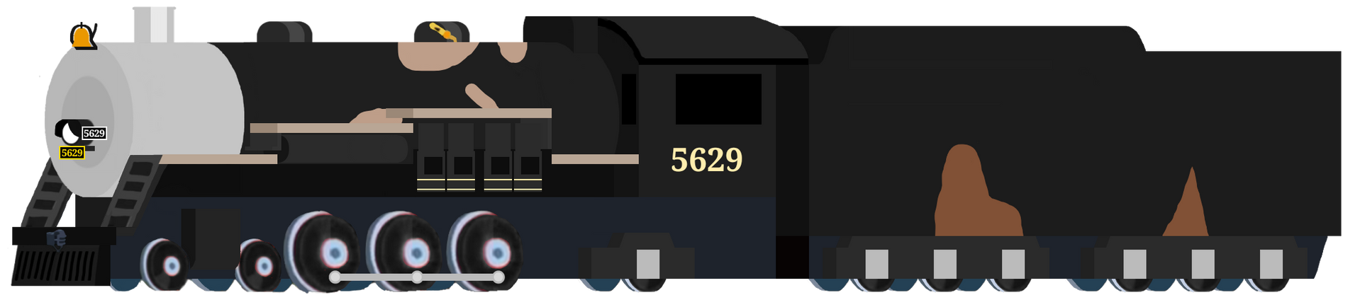 5629 AEG Grand Trunk Western 5629 (End of the Line) by Railfan2001 on DeviantArt