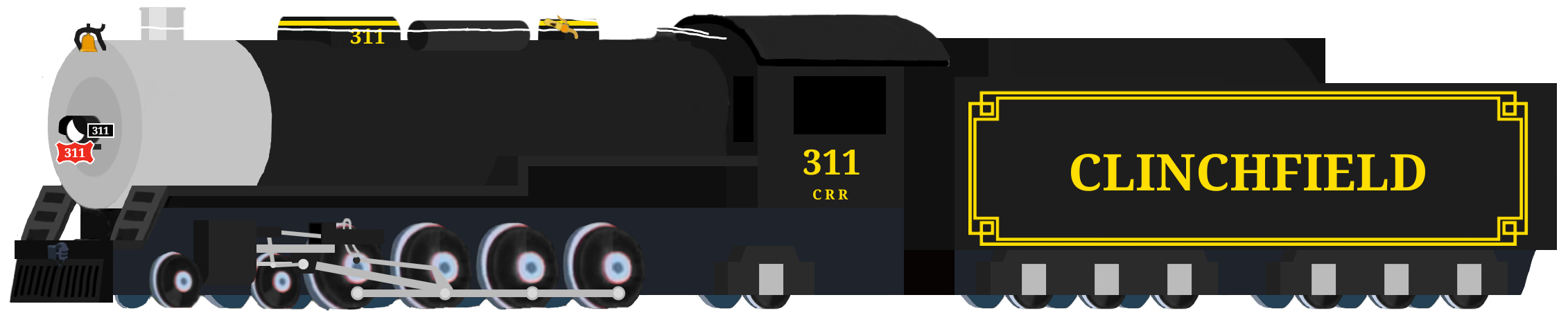 Ghost 311 Engine All Engines Go Clinchfield 311 by UP844TF22-Production on DeviantArt