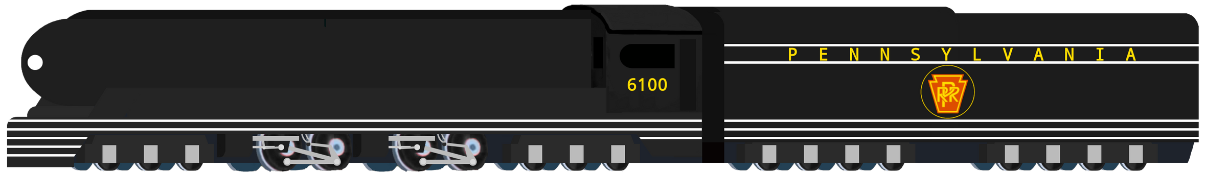 All Engines Go Pennsylvania Railroad 6100 by UP844TF22-Production on ...
