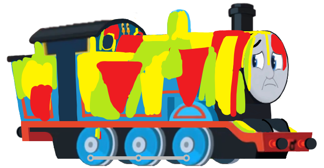 All Engines Go Improved 1984 Thomas (Paint Mess) by All Engines Go Improved 1984 Thomas (Paint Mess) by