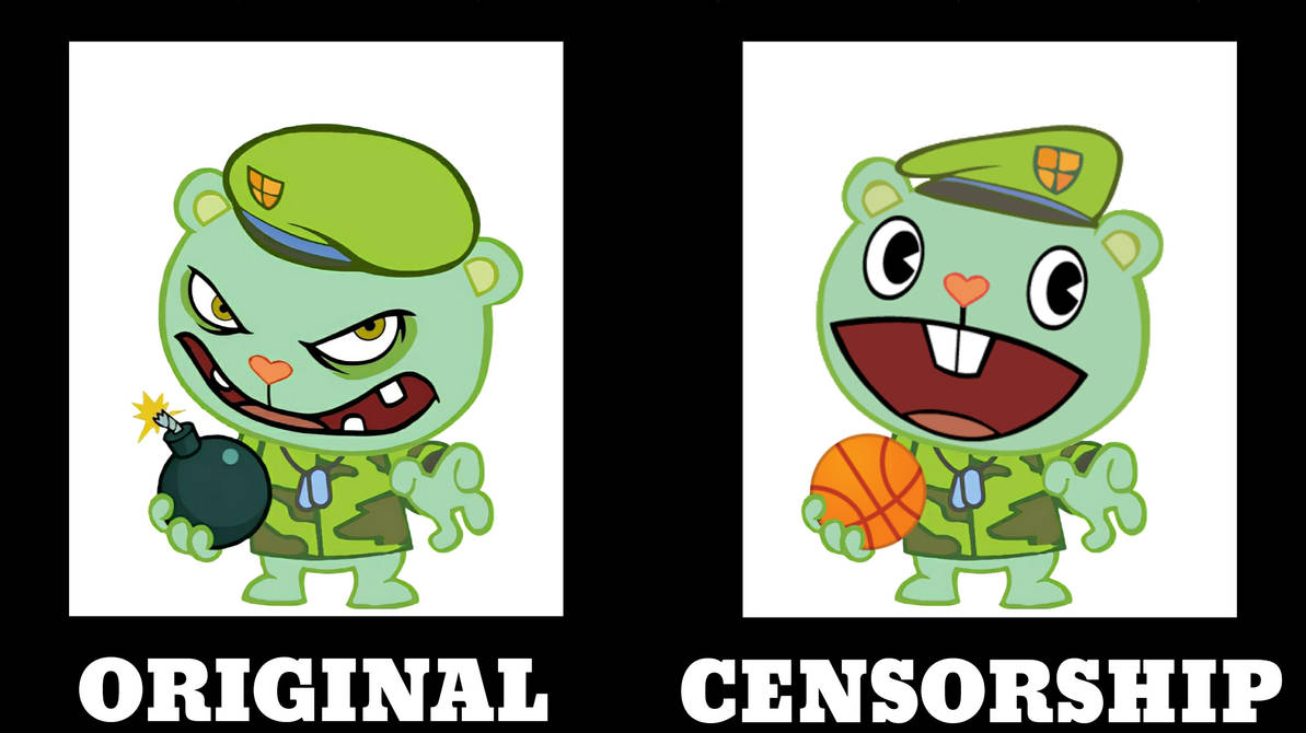 HTF Original and Censorship Comparison by UP844TF22-Production on ...