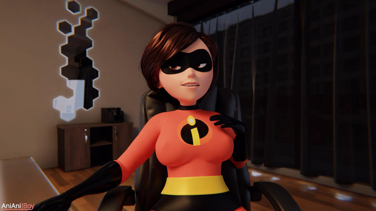 Elastigirl knows how to recruit teammates by AniAniBoy on DeviantArt