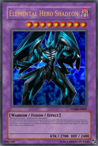 Shadeon Card Elemental Hero Shadeon by ananamous on DeviantArt
