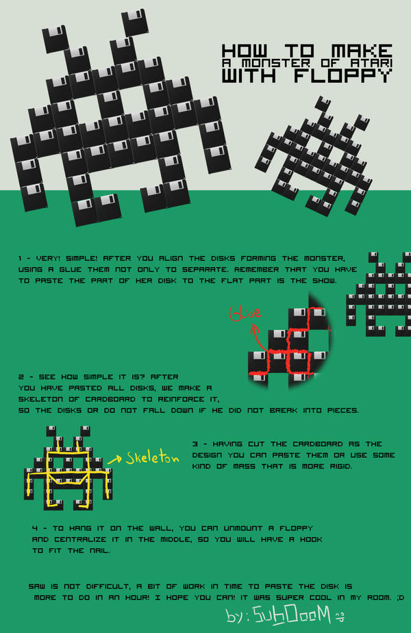 Make Space Invaders monster