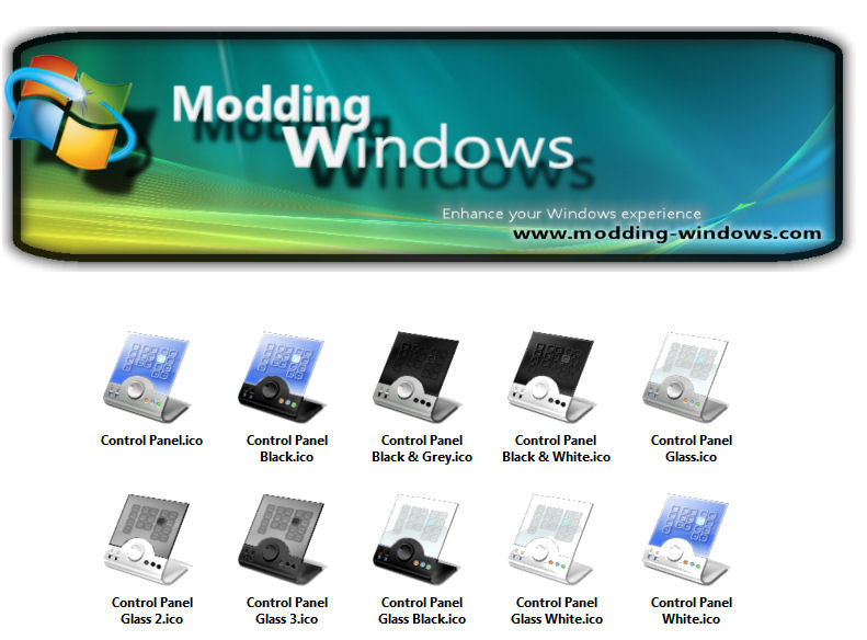 Vista Control Panel Icons