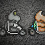 Hama ~ Mario Kart ~ Dry Bones And Koopa Troopa