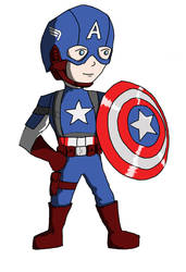 Captain America/Steve Rogers Chibi