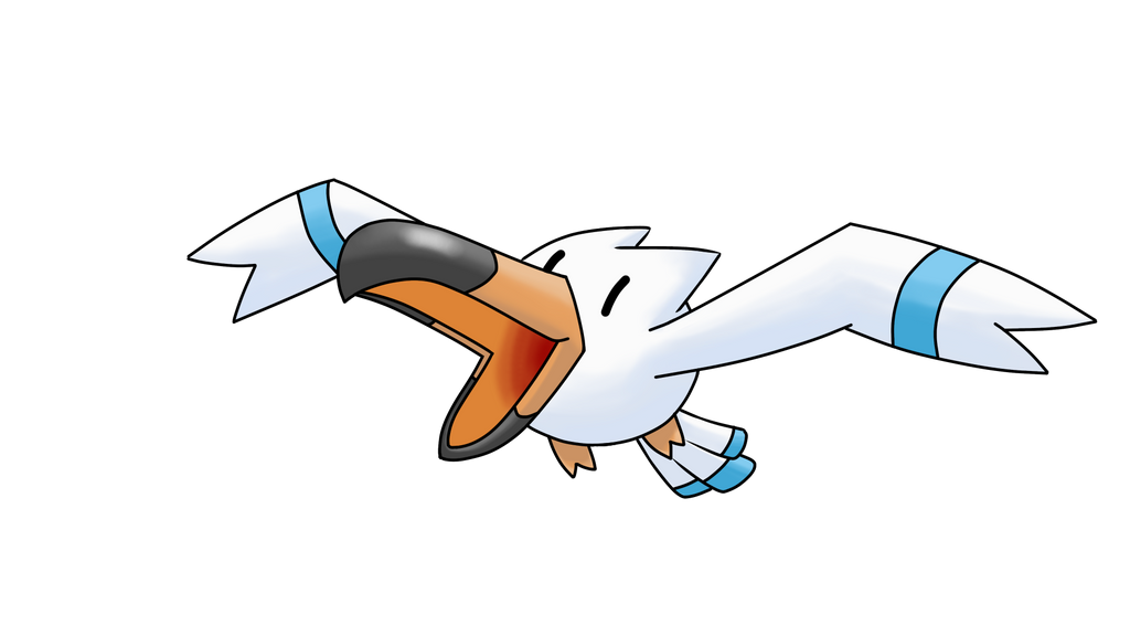Wingull by EdogawaDore on DeviantArt