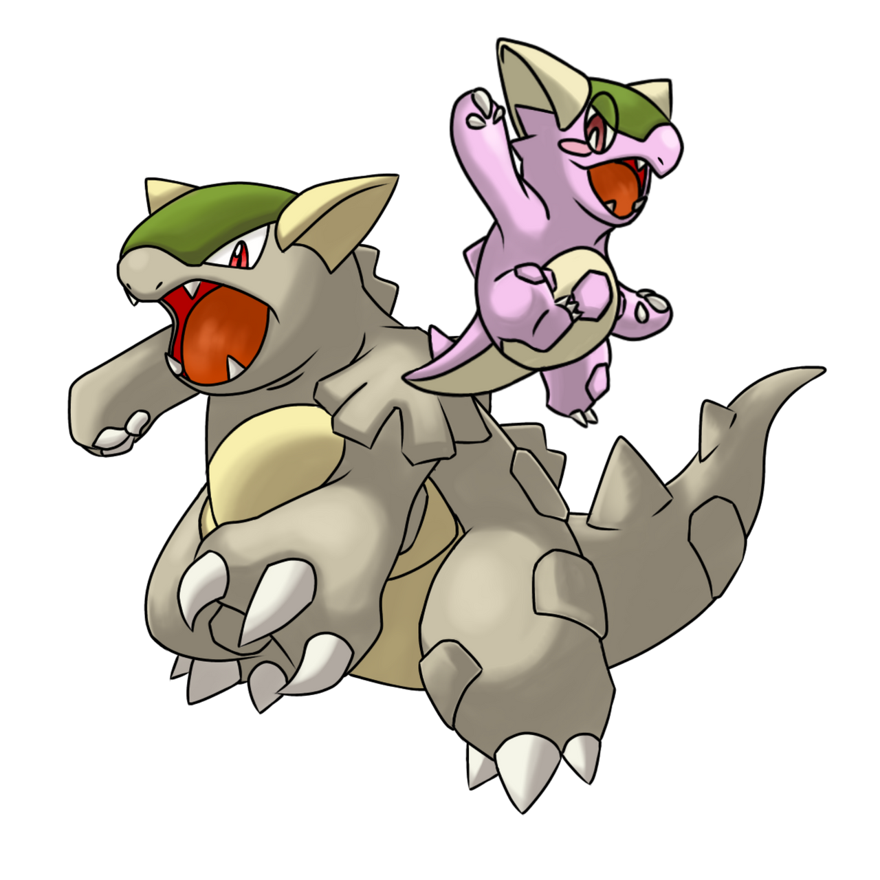SHINY KANGASKHAN - Shiny and Special Pokémon - Silver - Pokemon