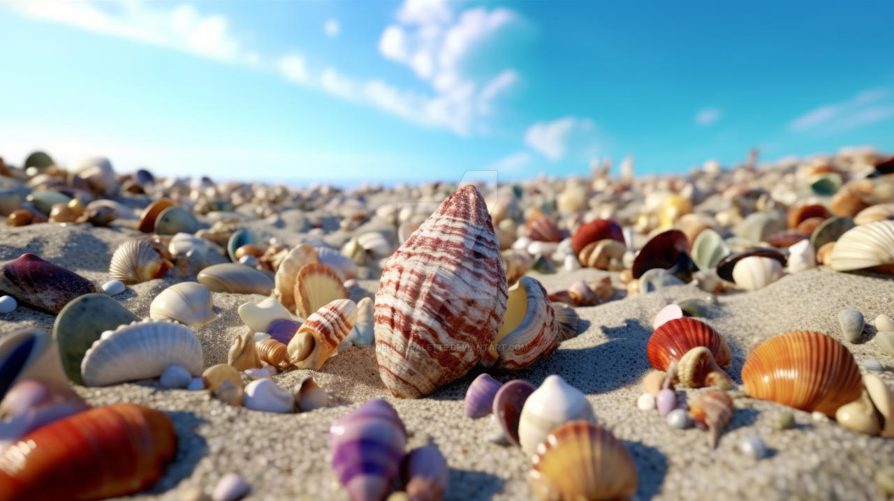 Seashell Collection by NeuralPalette on DeviantArt