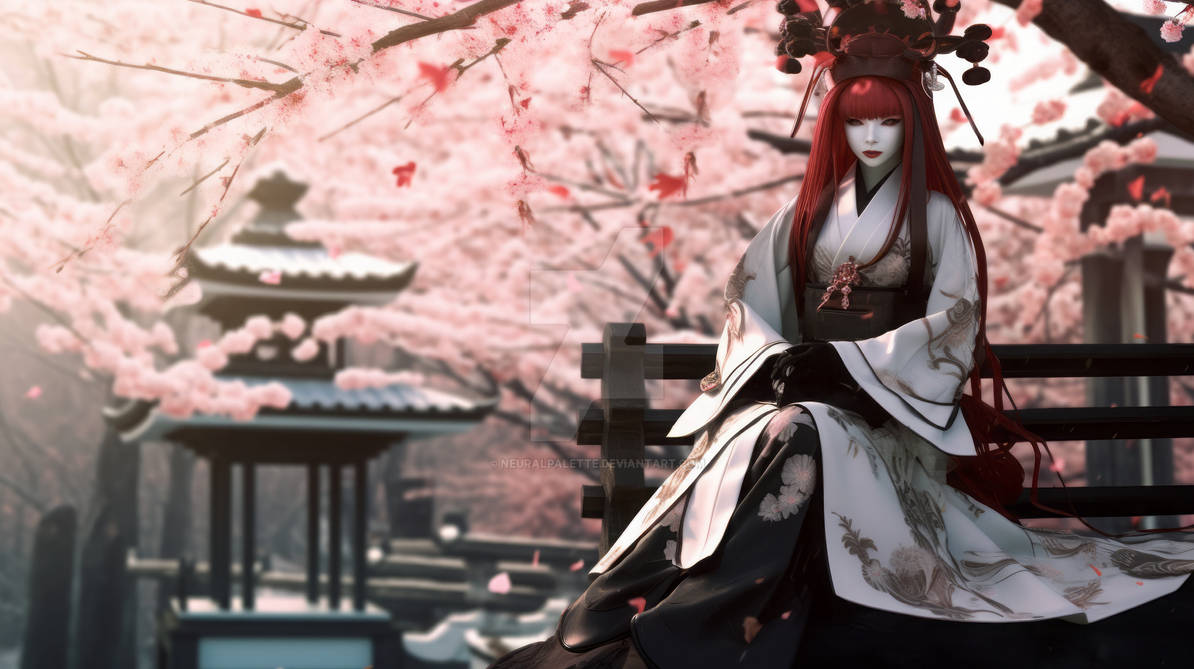 Japanese ghost by NeuralPalette on DeviantArt