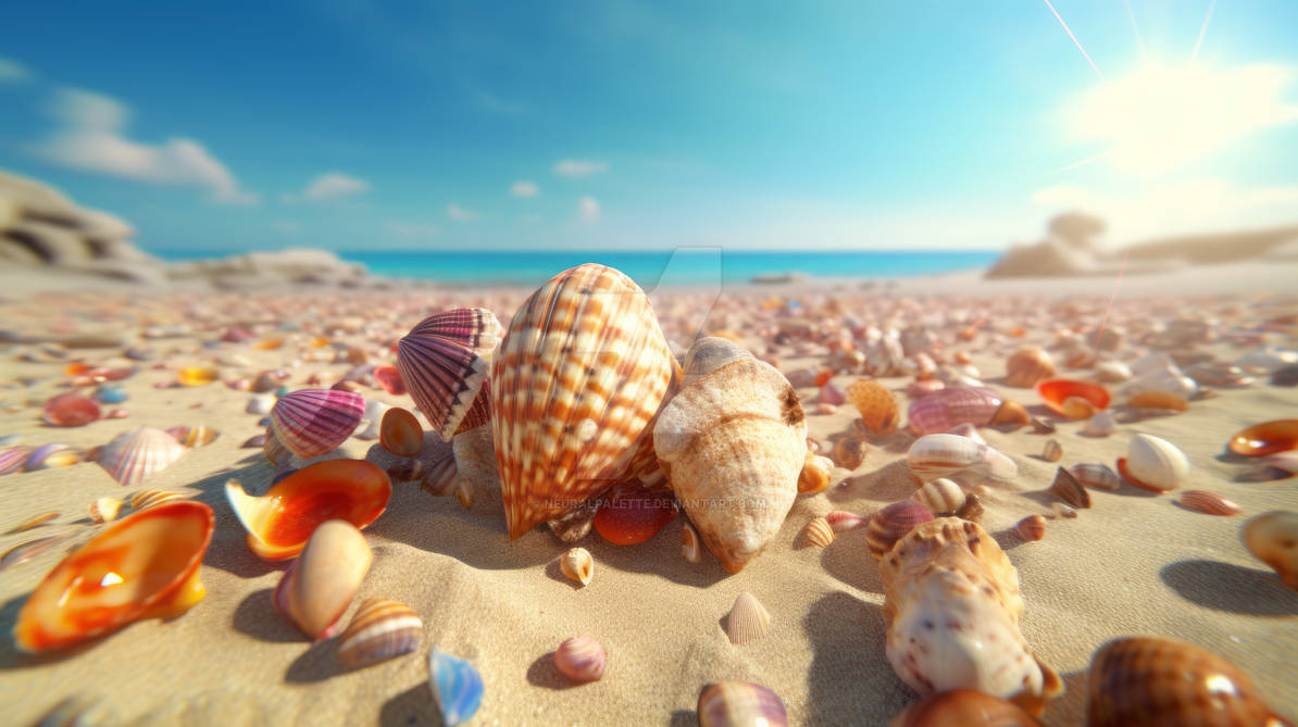 Seashell collection 3 by NeuralPalette on DeviantArt