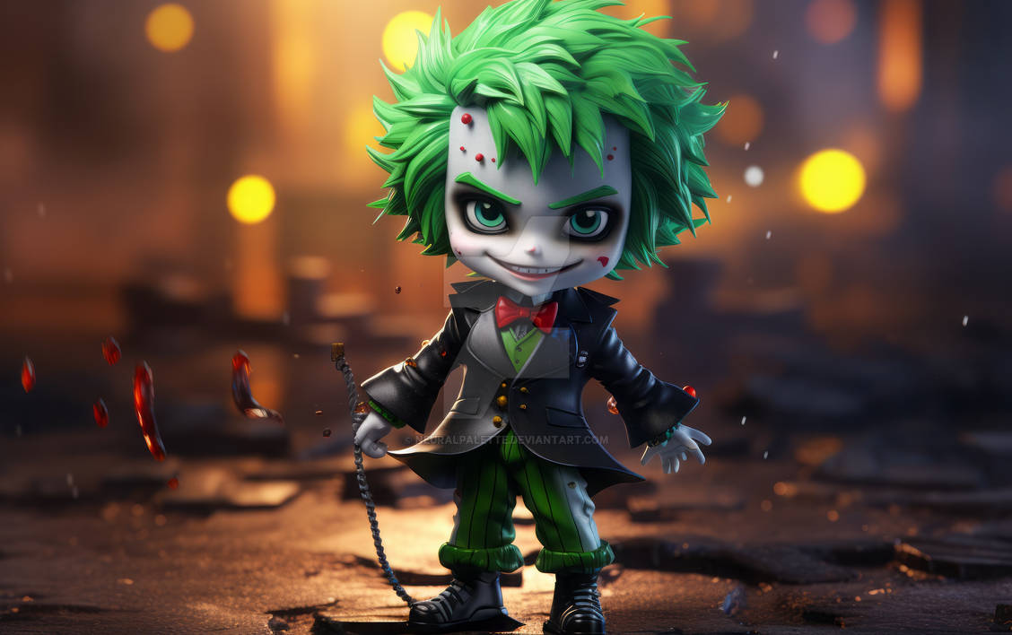 Chibi Joker by NeuralPalette on DeviantArt