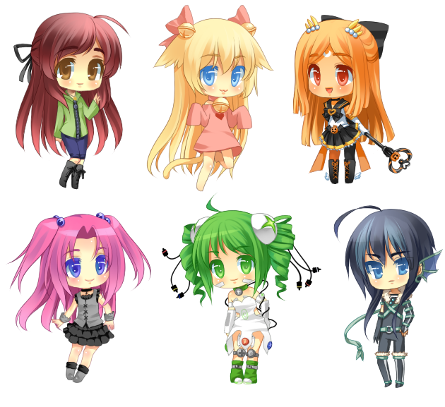 mini chibi dump 3 by toothykins on DeviantArt