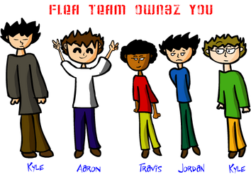 Flea Team Group Shot