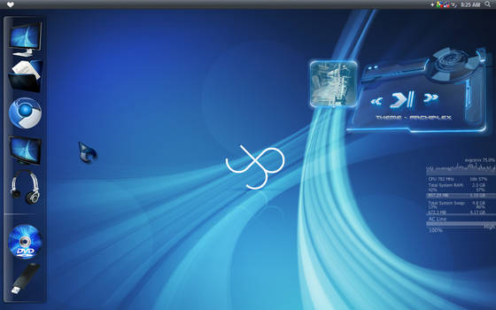 Blue desktop