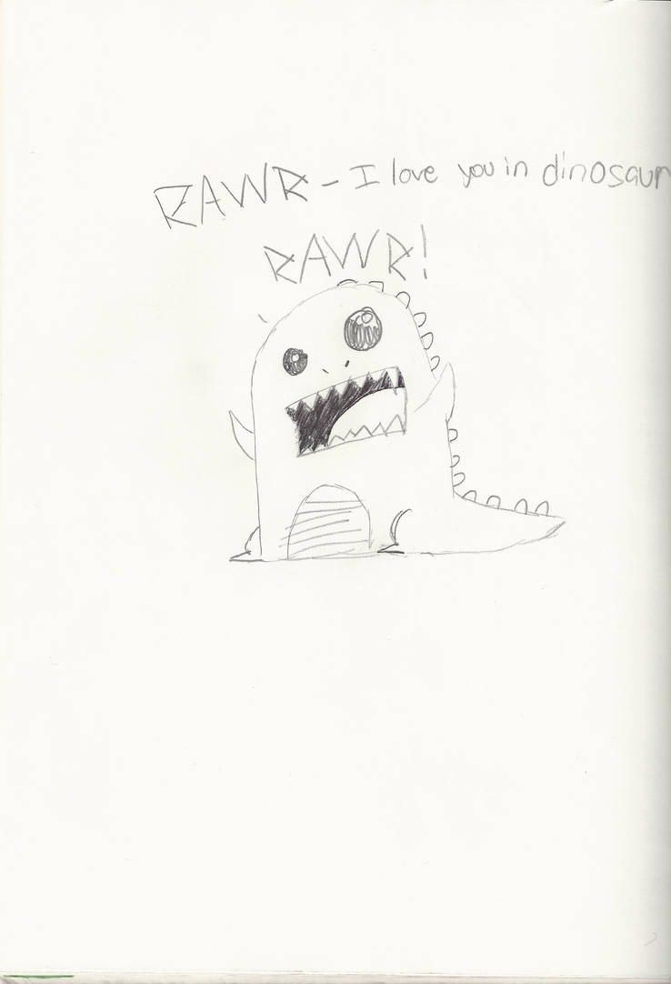 RaWr Dinosaur by XDJeWeLsXD on DeviantArt