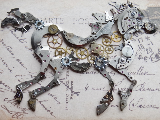 Steampunk horse