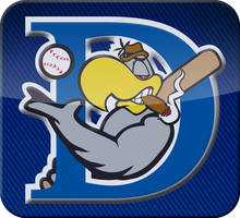 Dodos Baseball glossy icon