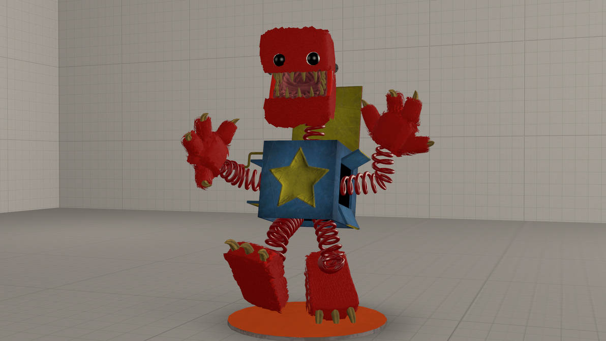 Boxy Boo (Project: Playtime) Render by DrArtyMik908 on DeviantArt