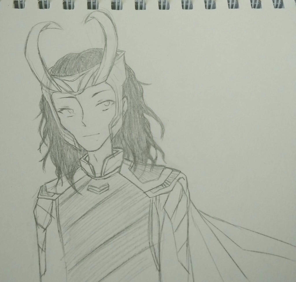 Loki Ragnarok Drawings Loki Ragnarok by MariYagami1412 on DeviantArt