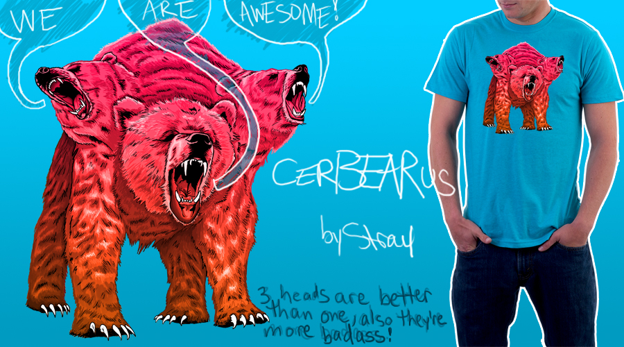 Cerbearus tee