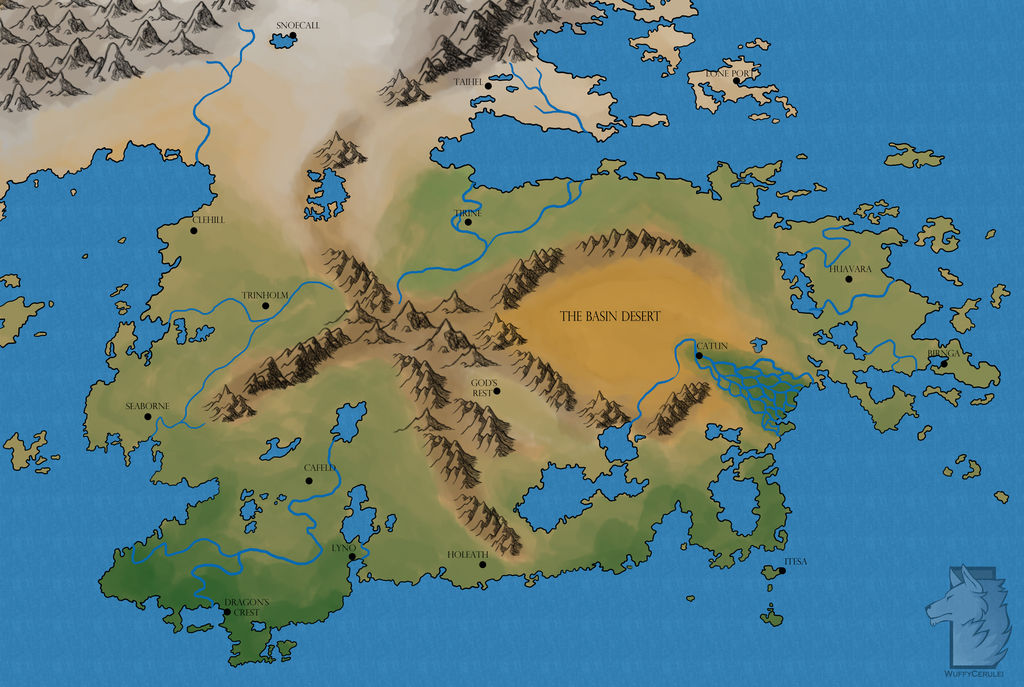 Vridath Map by Wuffy-Cerulei Vridath Map by Wuffy-Cerulei