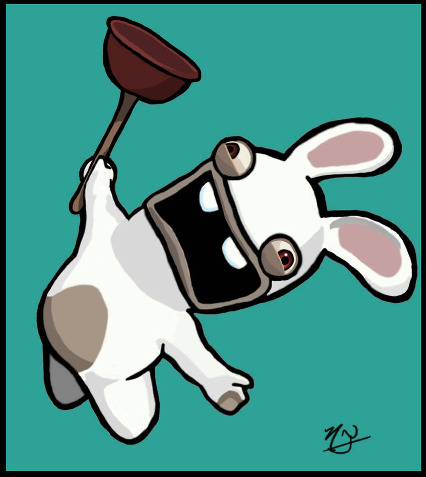 The Raving Rabbid by nfriedlander on DeviantArt