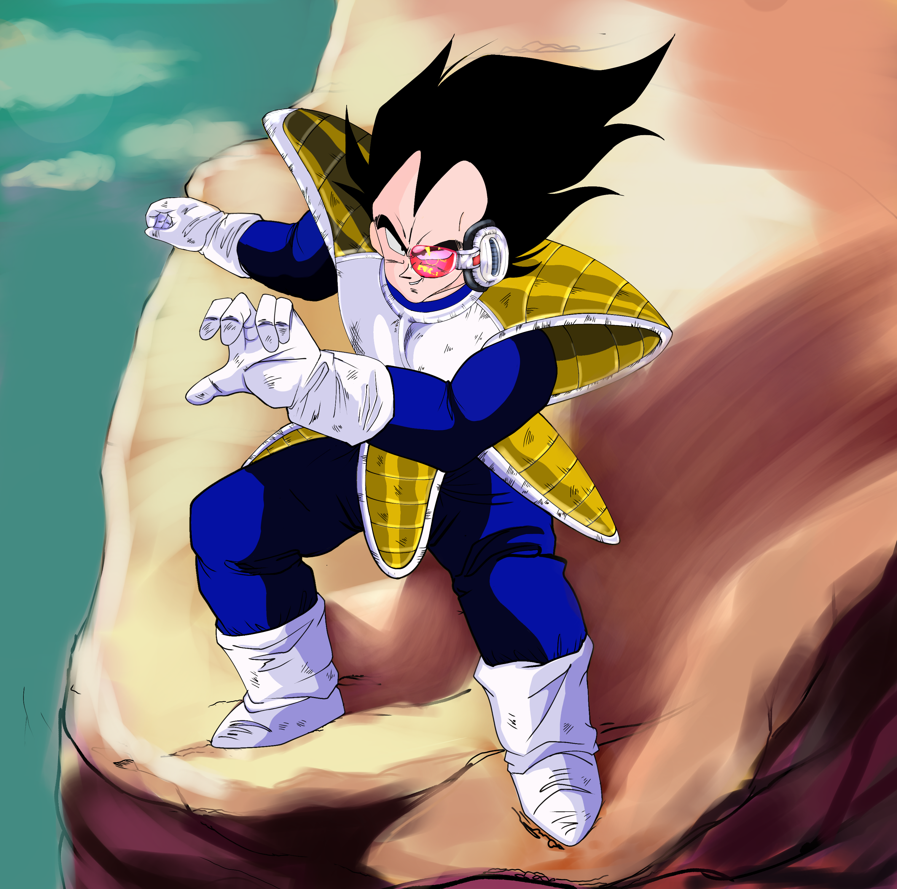 Vegeta Ultra Ego by Veruza59200 on DeviantArt