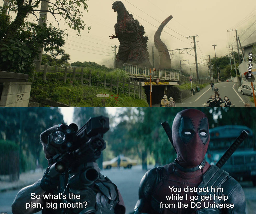 Godzilla Vs Deadpool By TheGodofCities1967 On DeviantArt godzilla-vs-deadpool-by-thegodofcities1967-on-deviantart
