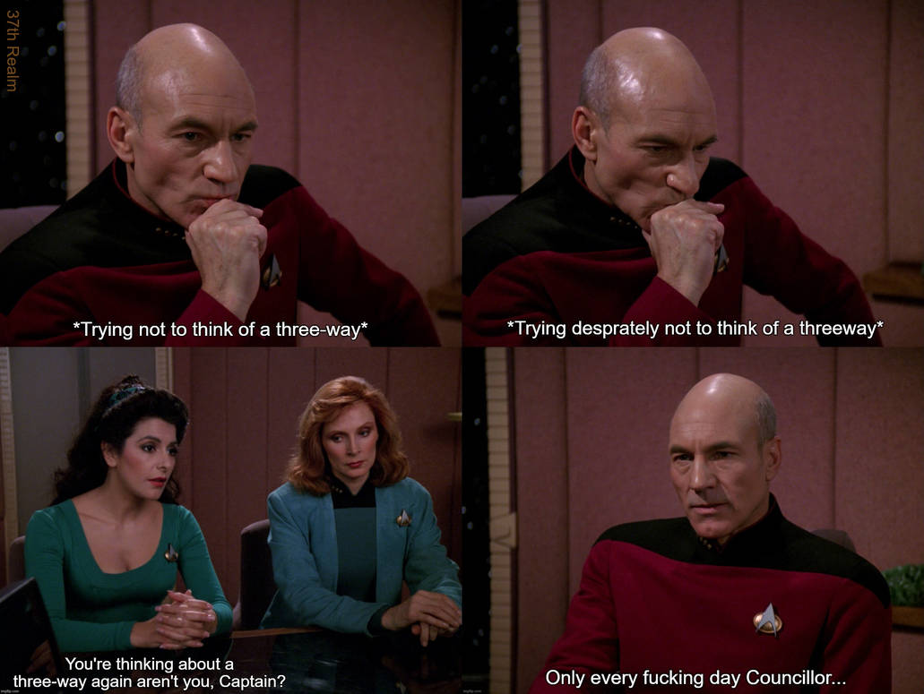 Picard Explaining Picard's Frustration by TheGodofCities1967 on DeviantArt