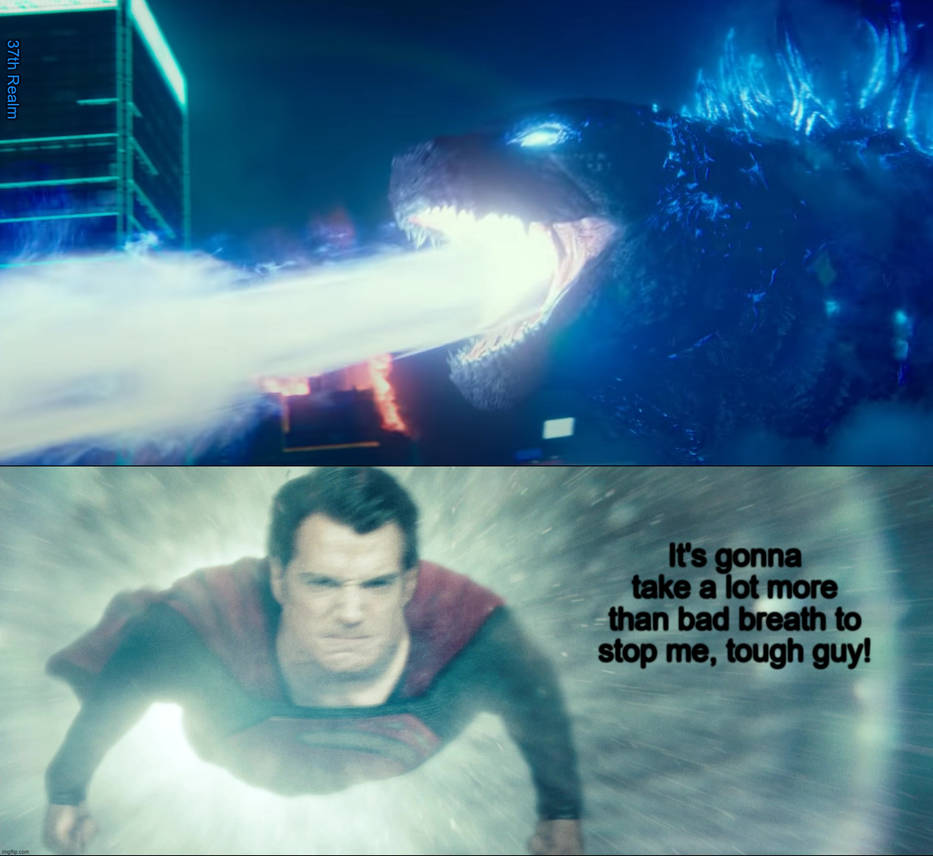 Superman vs Godzilla