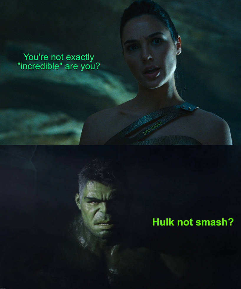 Wonder Woman vs HULK