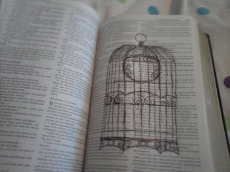 bible birdcage